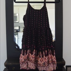 printed summer dress